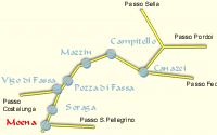 Mappa Moena