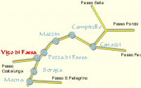Mappa Vigo di Fassa